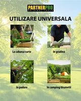Mini Fierastrau cu Lant PARTNERPRO PPBS-84, 800W, 20 cm