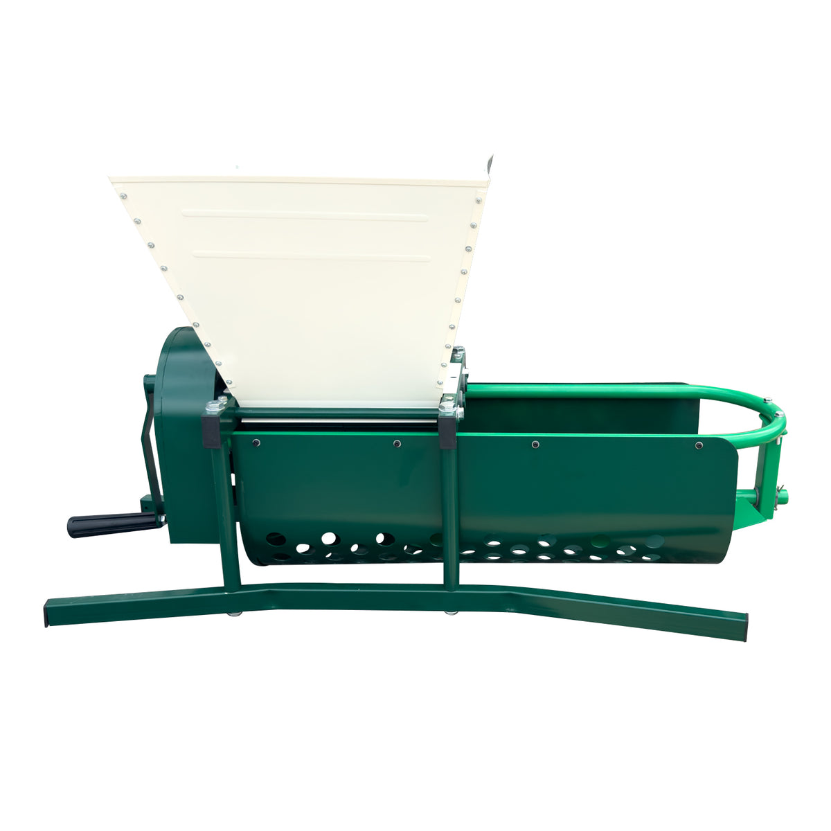 Zdrobitor manual cu desciorchinator ZEP DG07, 300 kg/oră, 20 L