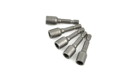 Set 5 adaptoare magnetice pentru surubelnita 8x48 mm, 1/4”, otel CrV rezistent