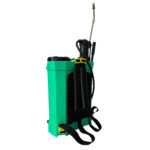 Pompa de stropit Brillo 14L 2 in 1, manuala si electrica, cu baterie 12V 8Ah, manometru si set accesorii