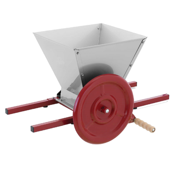 Zdrobitor struguri manual ZSM-35 cuva INOX 35L, productivitate 500 kg/h