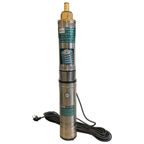 Pompa submersibila multietajata Brillo, 1.5 kW, 8 turbine, 2860 rpm, inaltime refulare 120 m, racord 1 tol
