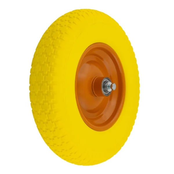 Roata Poliuretanica Roaba Elefant 400-8, anti-pana, ax 20x93mm, janta metalica