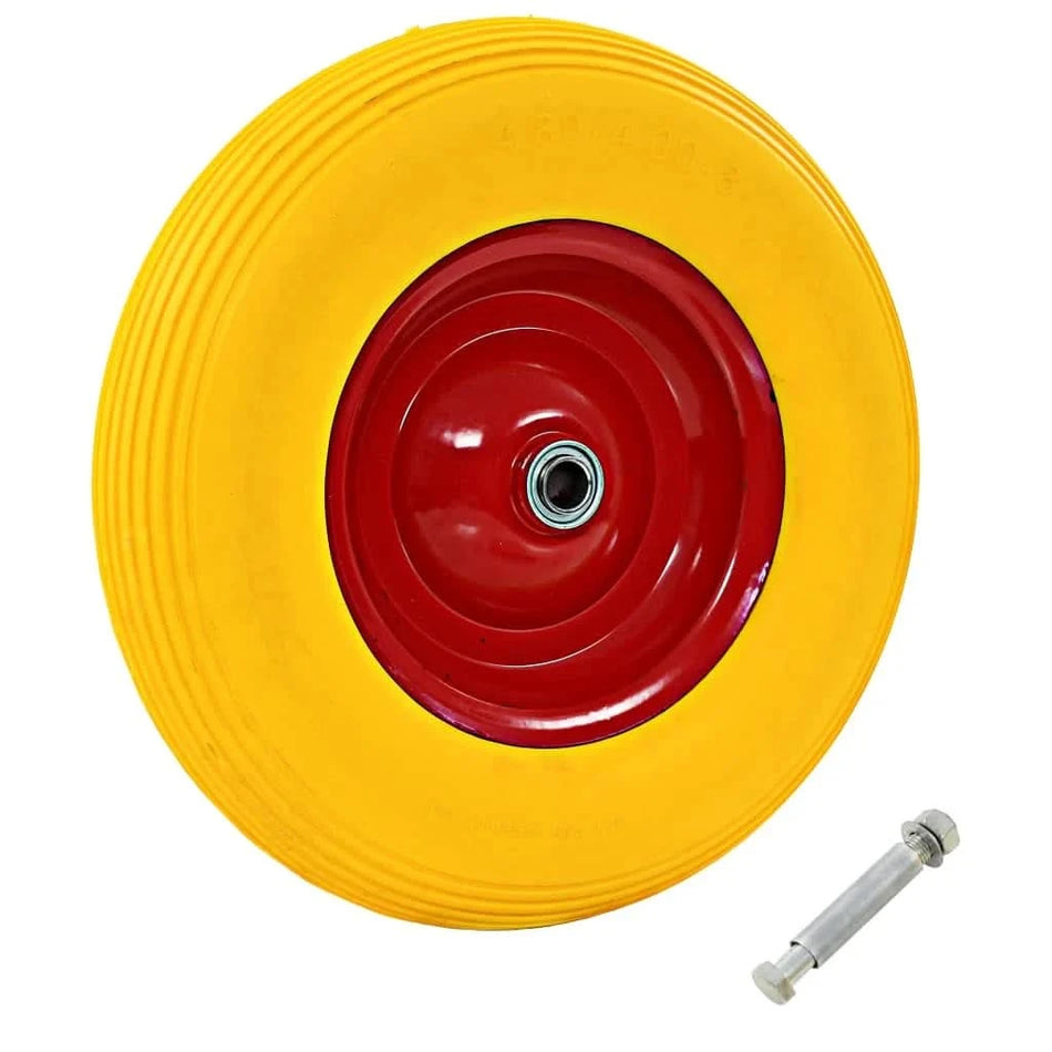 Roata roaba poliuteran Elefant , ax 20x93, dimensiune 400-8.