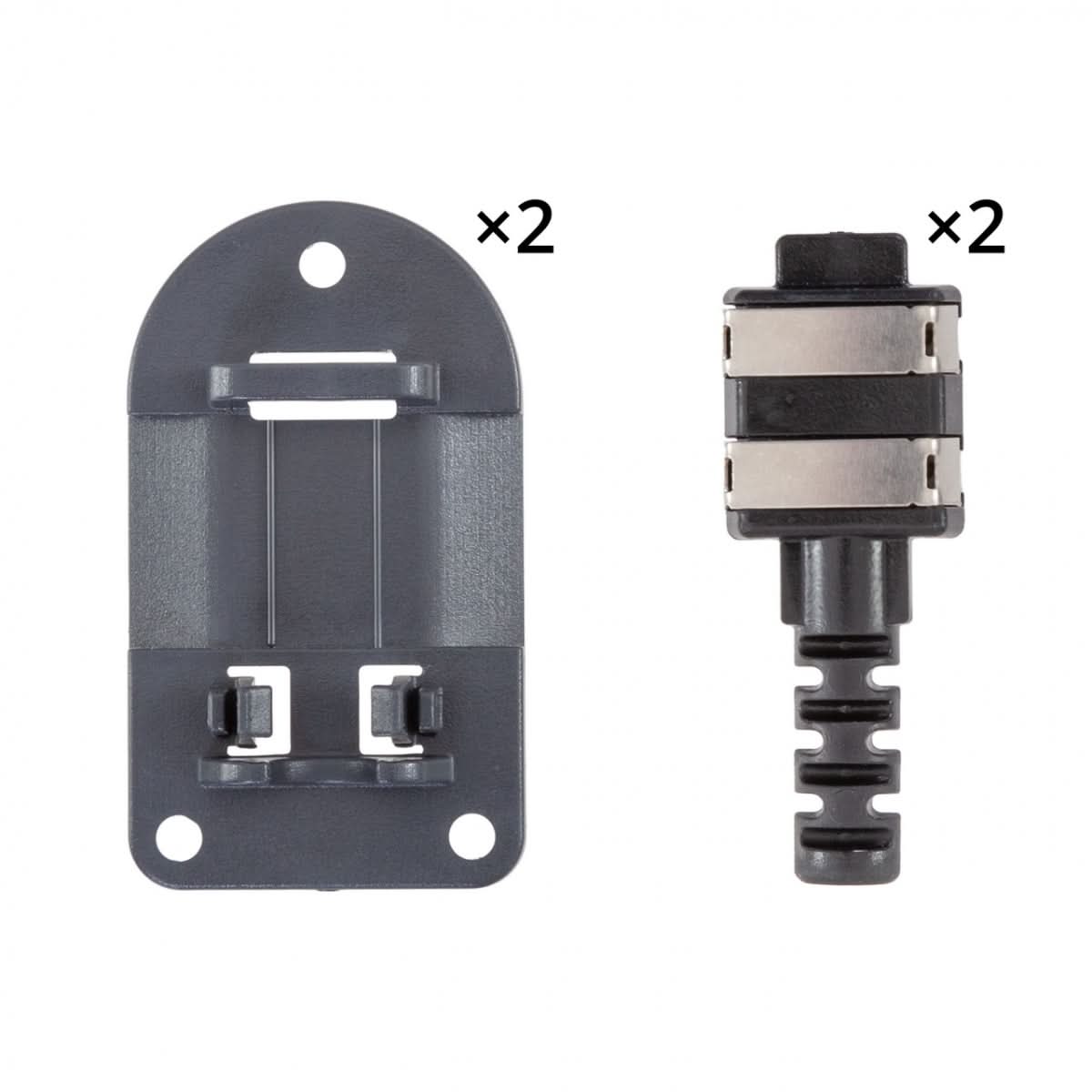 Set conector pentru prelungirea benzii gard electric impotriva melcilor