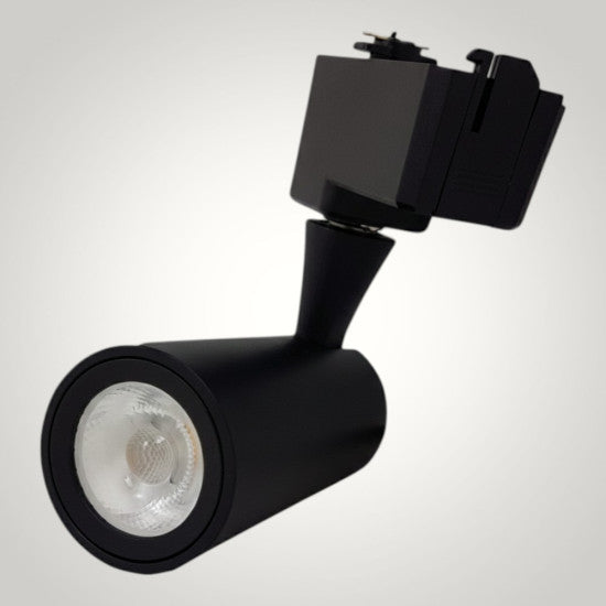 Spot Sina Negru, 18W, 1340 lm, Ø76x150x130 mm