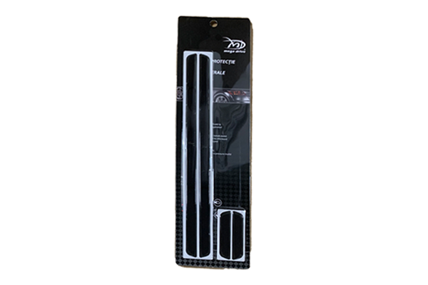 Set Protecții Auto Ornamentale MEGA DRIVE 05969 pentru Portiere și Oglinzi - Culoare Negru
