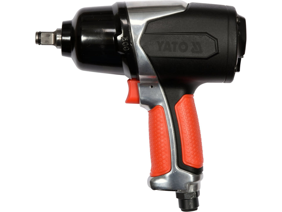 Pistol pneumatic 1/2 YATO, 680 Nm, mecanism Twin Hammer, 7000 rpm, 184 l/min