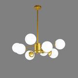 Lustra Cosmo Gold, 8xE27, 80W, 800x680mm
