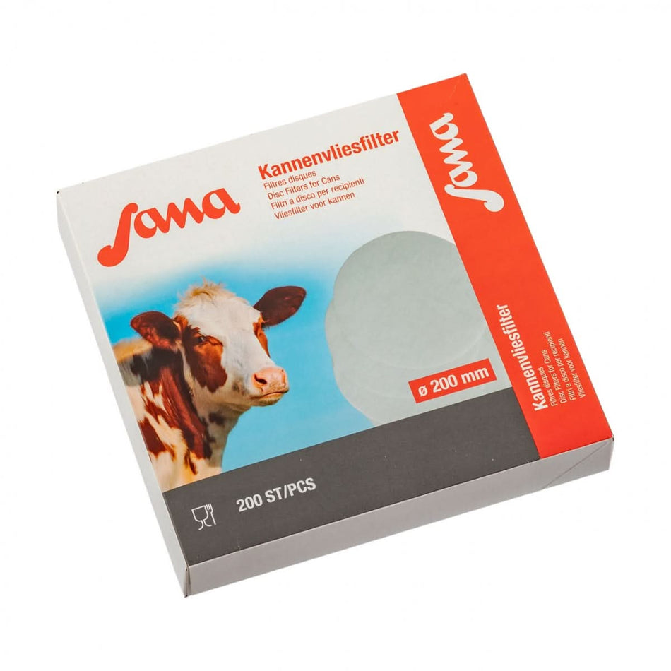 Filtru disc pentru lapte, Sana, 200 mm, 200 buc