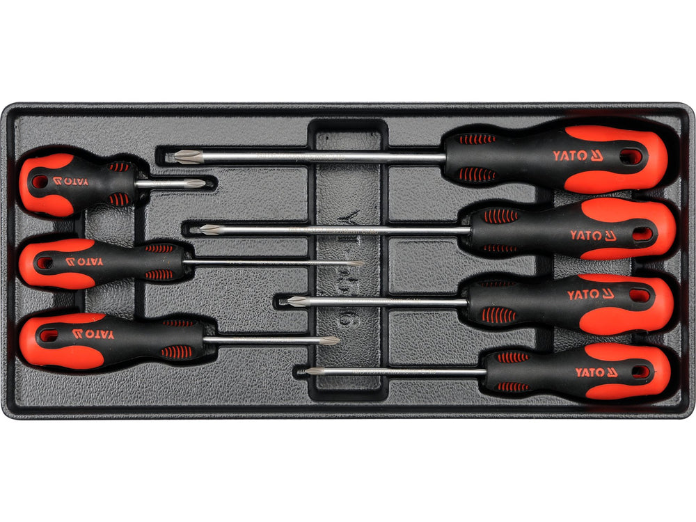 Trusa surubelnite cruce YT-5530, 7 buc, profesionala