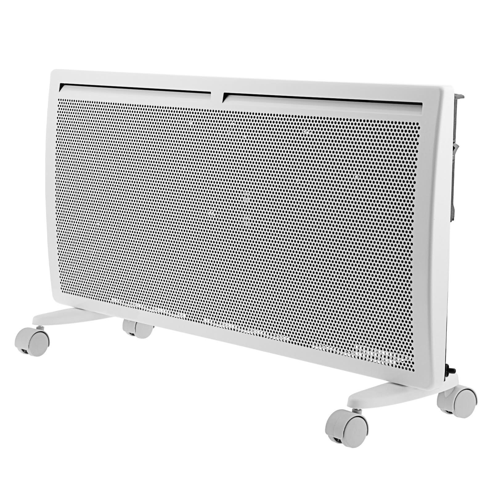Convector electric hibrid Denzel HybridX-2000, 2000W, incalzitor cu infrarosu, termostat digital, montaj pe perete sau podea
