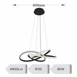Lustra LED Mimas Ajustabila 86W, 4900lm, 3000K/4000K/6500K