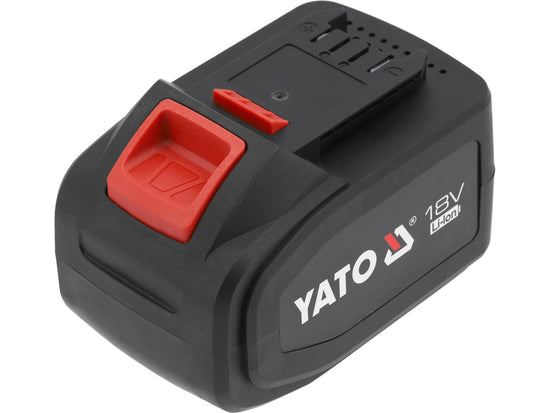 Acumulator Li-Ion Yato 18V 6,0Ah, compatibil scule Sistem 18V, protectie supraincalzire, incarcare rapida - vedere 1