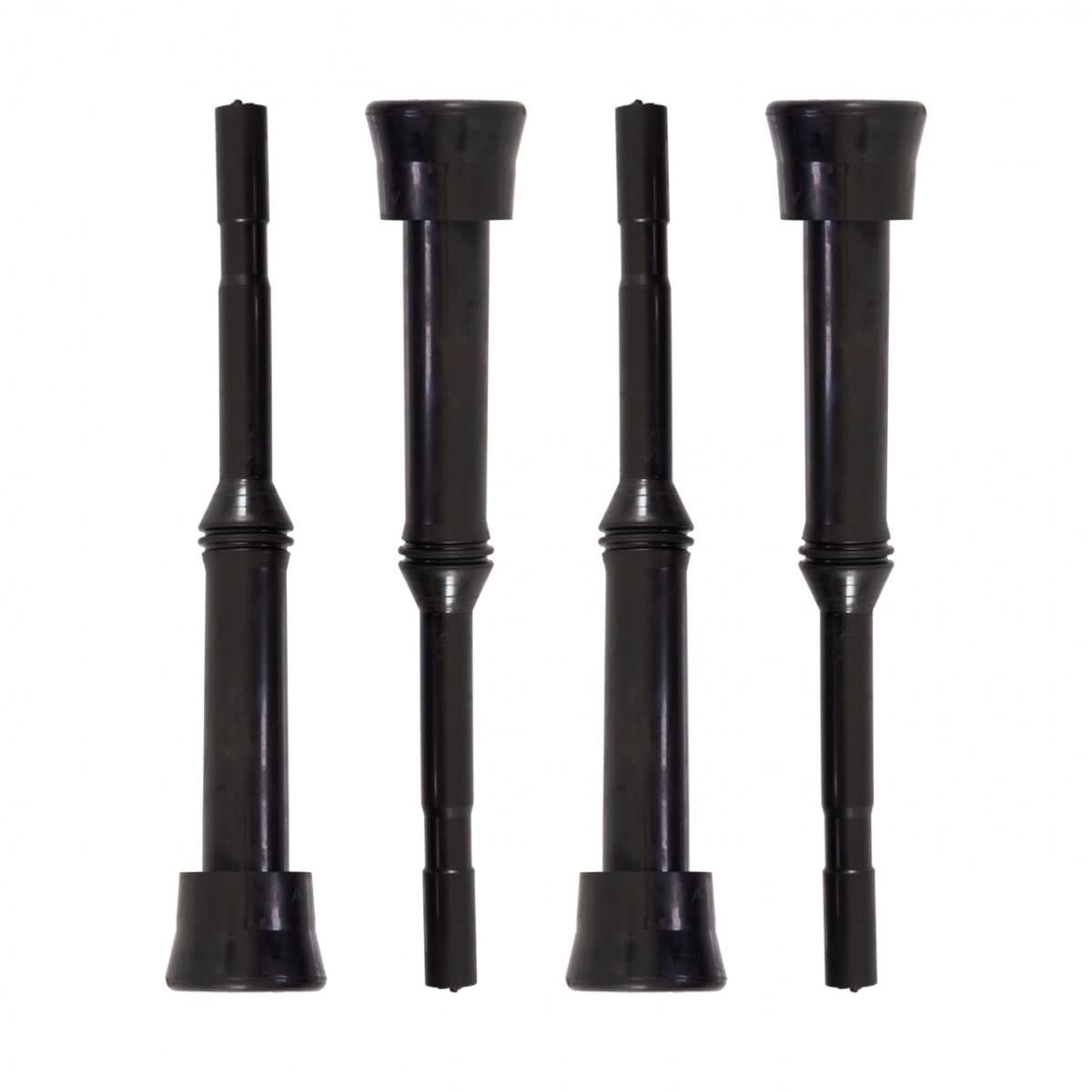 Manson lung din cauciuc pentru aparate de muls vaci, set de 4 bucati