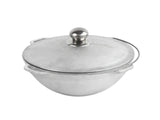 Pachet Ceaun Asiatic BRIZOLL 6L aluminiu alimentar diametru 320 mm + Trepied BRIZOLL otel 100 cm