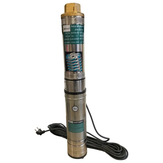 Pompa submersibila multietajata Brillo, 1.5 kW, 8 turbine, 2860 rpm, inaltime refulare 120 m, racord 1 tol