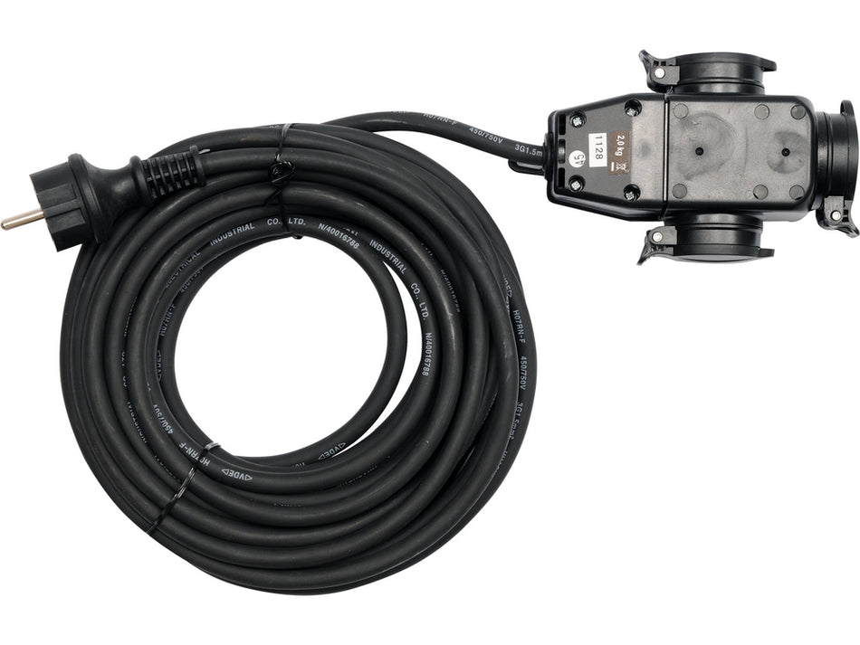 Prelungitor cauciucat 10m – flexibil si rezistent