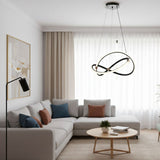 Lustra LED Tetis Ajustabila 82W, 4200lm, 3000K/4000K/6500K