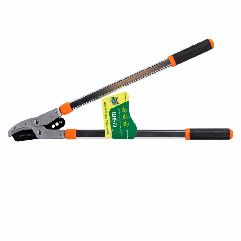 Foarfeca crengi Micul Fermier GF-0477, 730 mm, aluminiu, lama zimtata, taiere precisa