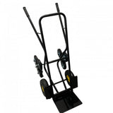 Carucior pliabil 2 in 1 VivaTechnix VMD-1057, transport 250 kg, otel vopsit, roti scari + roti cu camera