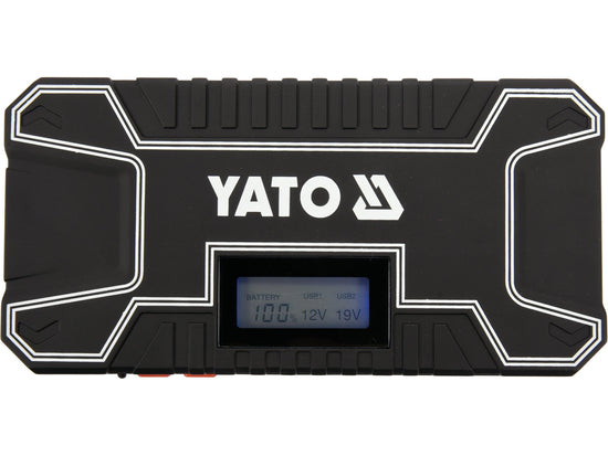 Robot de pornire auto / Power Bank 12000mAh, display LCD, lanterna SOS, pentru motoare benzina si diesel, incarcare dispozitive mobile - vedere 5
