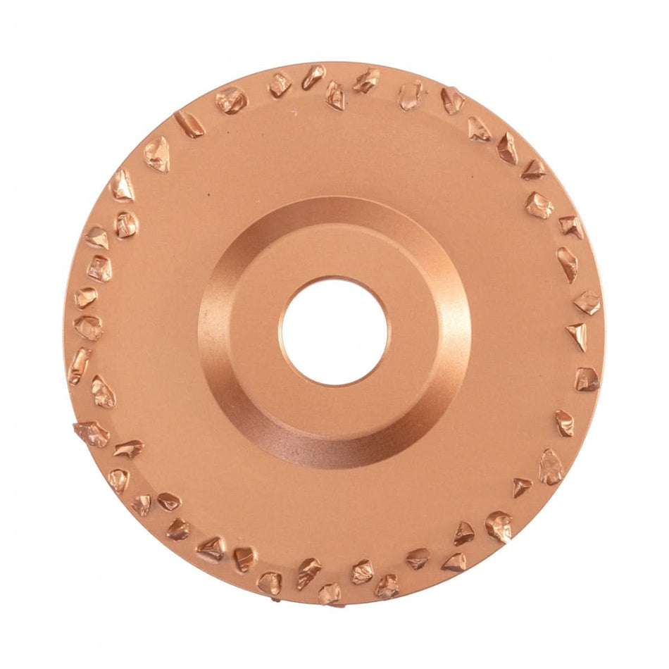 Disc abraziv standard pentru copite din oțel, 115 mm, cu două fețe și granulație medie