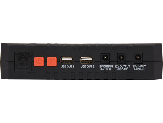 Robot de pornire auto / Power Bank 12000mAh, display LCD, lanterna SOS, pentru motoare benzina si diesel, incarcare dispozitive mobile