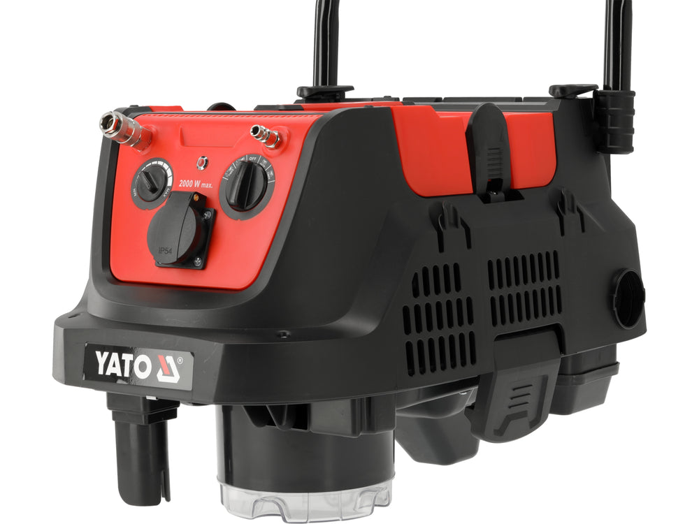 Aspirator industrial Yato 1600W / 3600W, 40L, uscat/umed, agitator automat filtru, pentru service si atelier