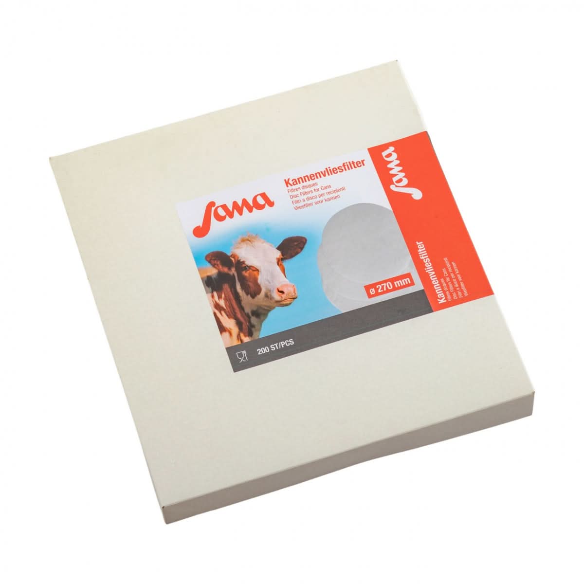 Filtru disc pentru lapte Sana 270 mm, 200 buc