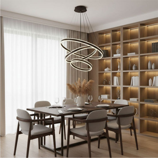 Lustra LED Ajustabila 300W, 12700LM, 3000K/4000K/6500K