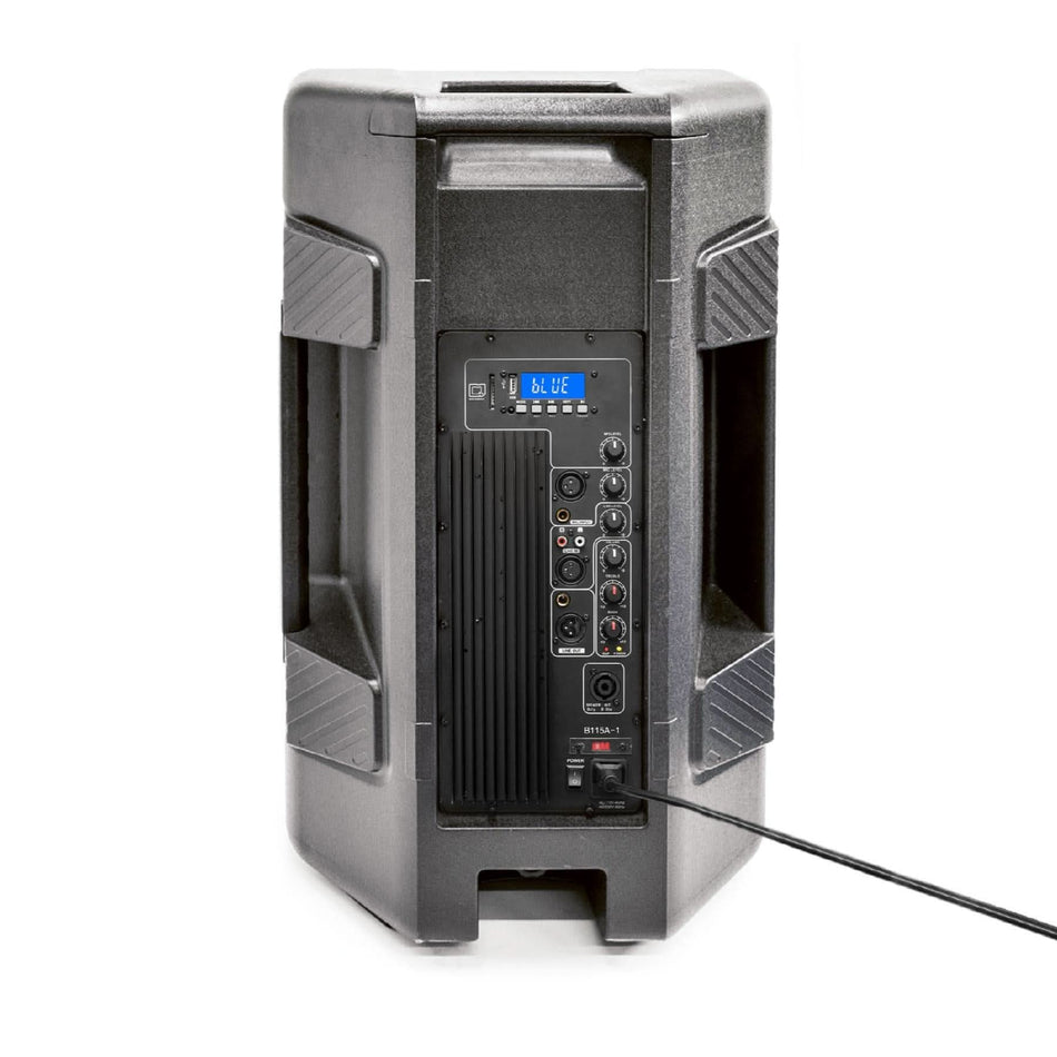 Boxa activa portabila Orchestra PAX 42BT, 400W, Bluetooth, USB/SD, FM, telecomanda, cu roti, negru
