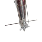 Plantator manual rasaduri si seminte, 96 cm, tub 75 mm, adancime 17 cm, manere cauciucate