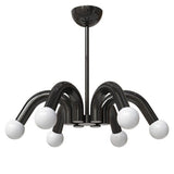 Lustra Hester Negru, 6xE27, 42W, 540x650mm
