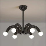 Lustra Hester Negru, 6xE27, 42W, 540x650mm