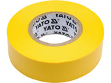 Banda izolatoare galbena 19mm x 20m x 0, 13mm Yato YT-81654 - imagine produs 1