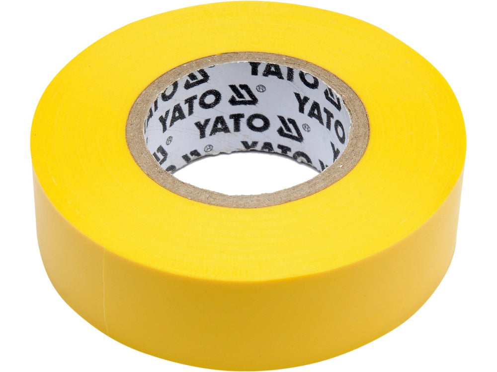 Banda izolatoare galbena 19mm x 20m x 0, 13mm Yato YT-81654 - imagine produs 1