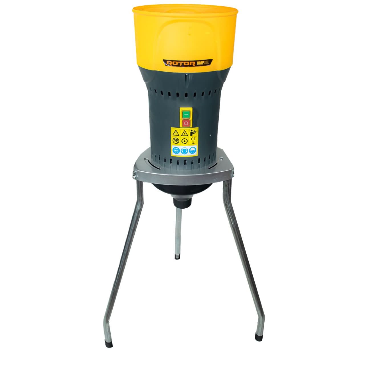 Moara cereale ROTOR RMP25L, 1000W, 19000 RPM, cuva 25L, buncar 6.5L, 220V