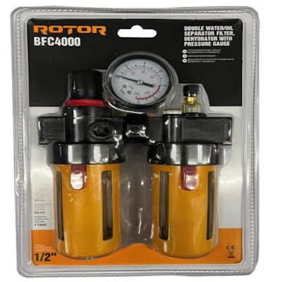 Filtru compresor Rotor, 110 ml ulei, 60 ml dezumidificator, 90 ml separator apa