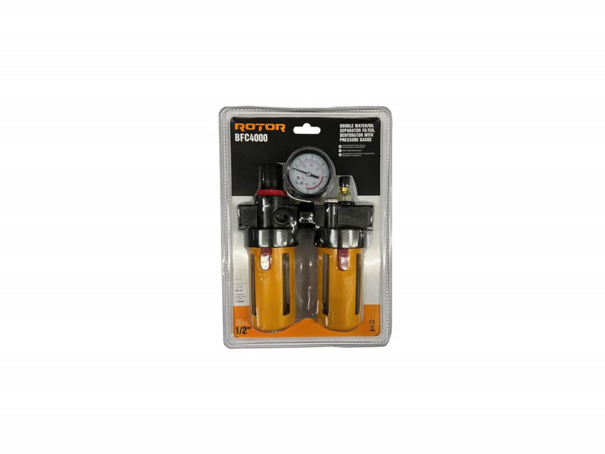 Filtru cu Reductor si Rezervor Ulei Compresor ROTOR BFC4000, accesoriu compresor