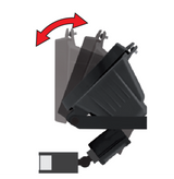 Reflector LED cu senzor de miscare, incarcare solara, 4W, IP44 Yato YT-81860 - imagine produs 6