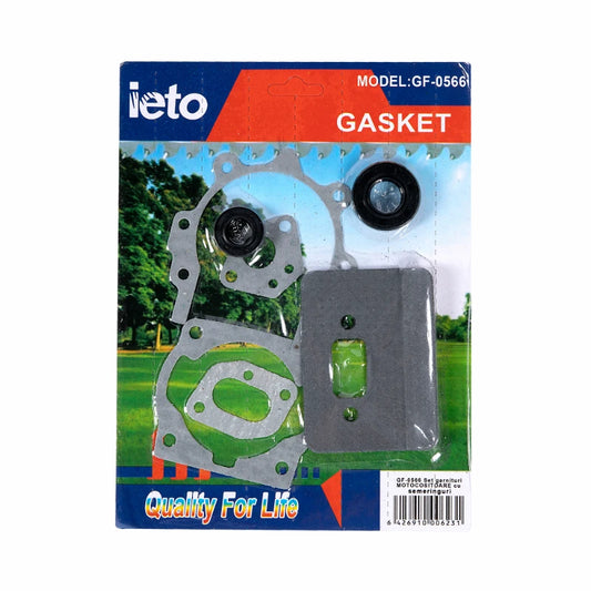 Set garnituri pentru motocositoare cu semeringuri, compatibil universal, etansare eficienta