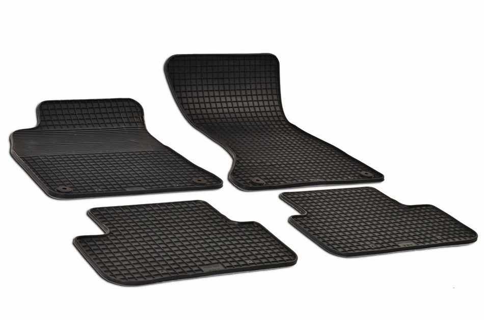Set Covorașe Auto Cauciuc Umbrella pentru Audi A4 (B8) (2007-2015) și A5 Sportback (2009-2016), Gri Carbon
