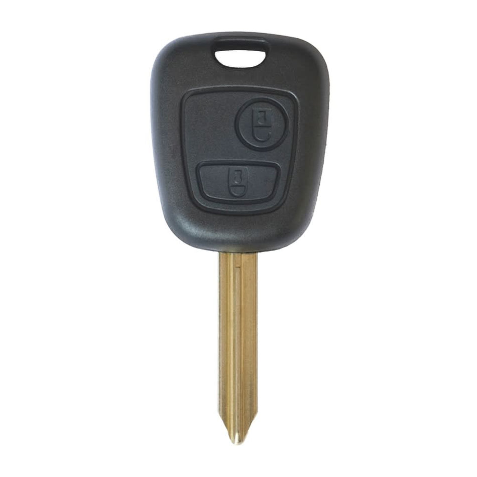 Carcasă Cheie Contact AKONEN 96367, 2 Butoane, cu Cheie, pentru Citroën Berlingo, Saxo, Xsara Picasso