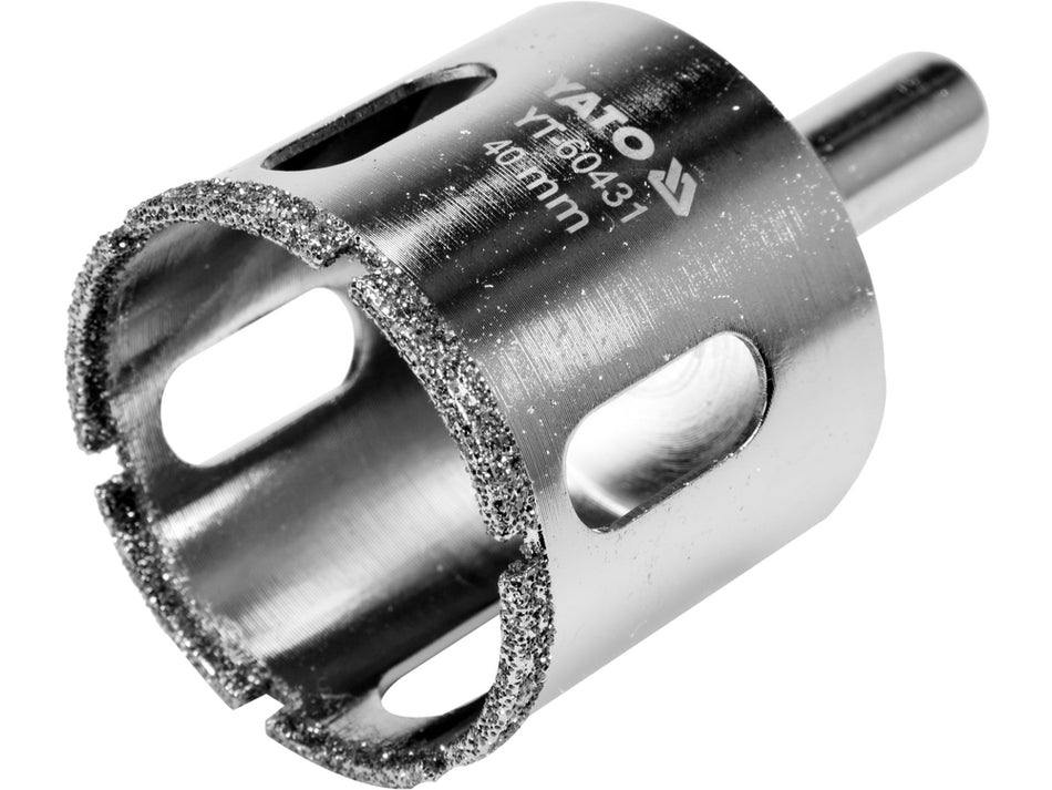 Carota diamantata pentru placi ceramice 40 mm, taiere precisa si rapida
