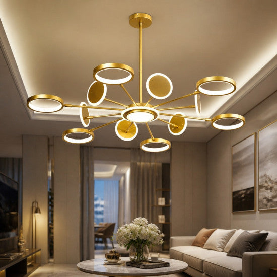 Lustra LED Suspendata Venus 128W, 6000lm, 3000-6000K