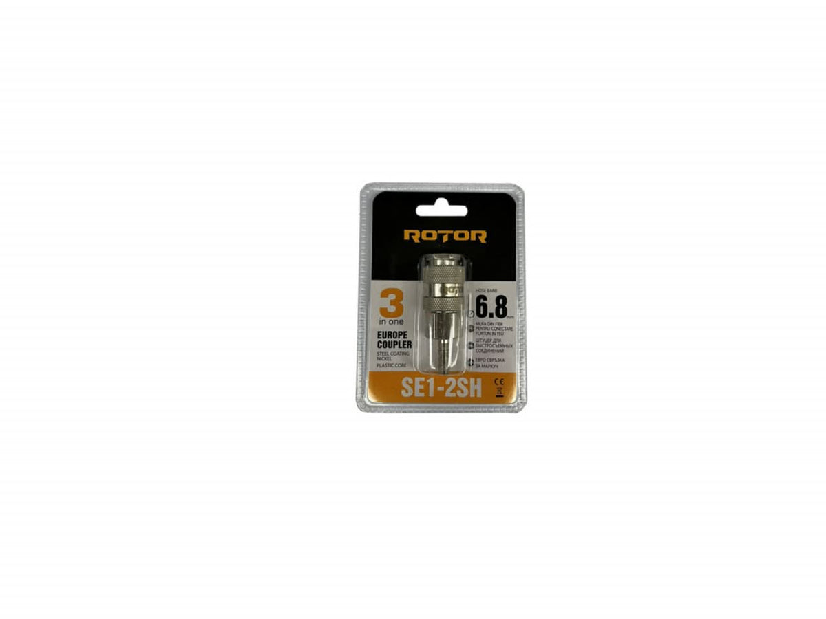 Mufa Rapida Tata ROTOR SE1-2SH, R6.8, pentru conectare furtun compresor