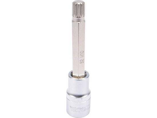 Bit Spline cu adaptor 1/2", M10, lungime 100mm – rezistent si precis