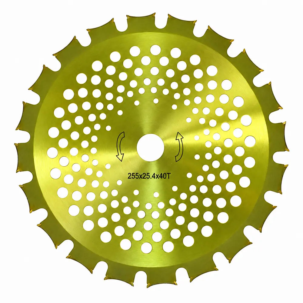 Disc motocoasa Widia 2S, 40 dinti, 255 x 25.4 mm, doua taisuri