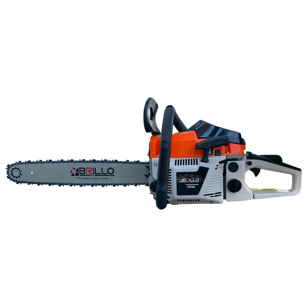 Drujba Brillo BR-2552, 52cc, 5CP, lama 45cm, lant 32 dinti, 10.000 rpm, 6.5kg